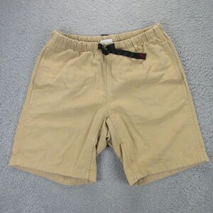Gramicci‎ Mens Shorts size Small Belted Twill Cotton Elastic Waist Climbing Hike